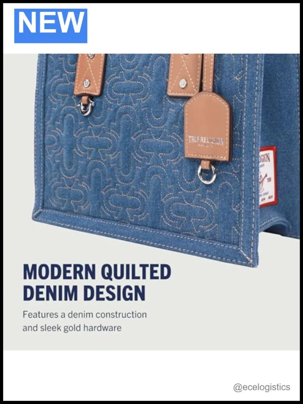 N/A quilted tote
